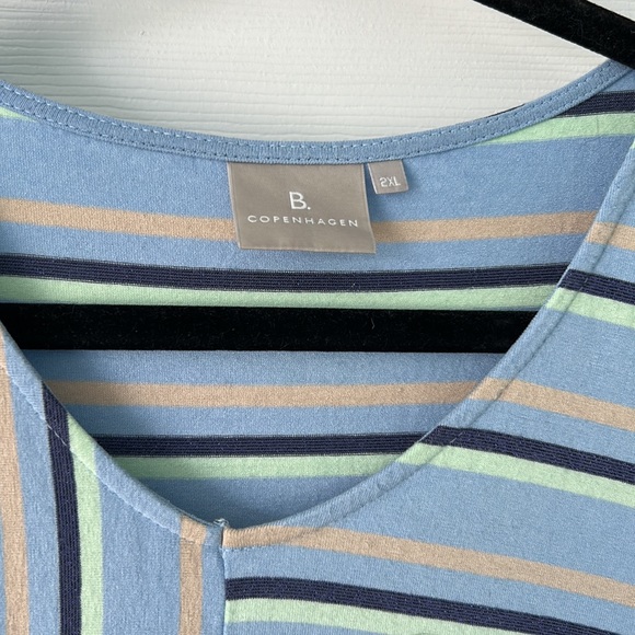 Striped dolman sleeve shirt - Picture 4 of 8